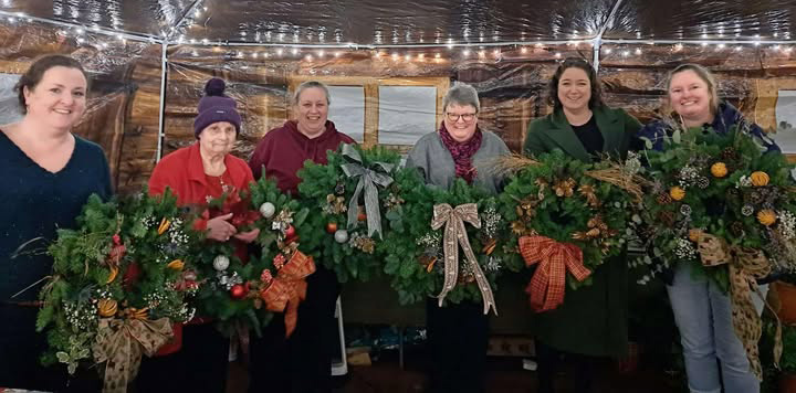 Wreath Making Workshop at The Willows Garden Centre