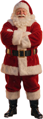 Santa stand