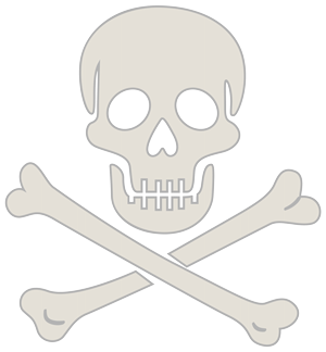 Skull outline